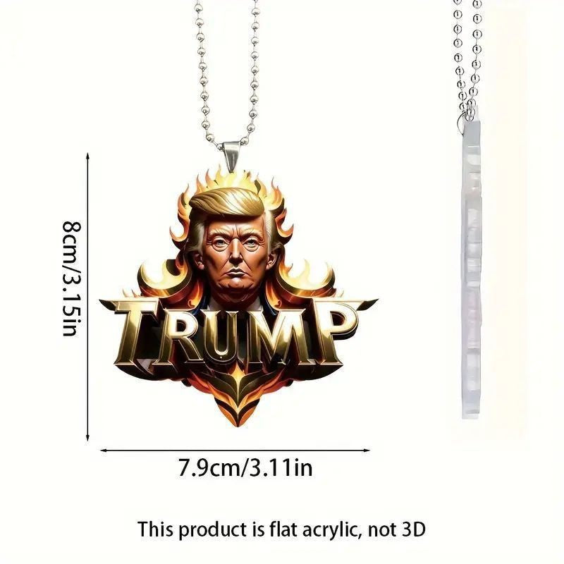 Car Decoration Pendant Trump Car Rearview Mirror Decoration Pendant 00b197db d5e9 432b a528 5739f2523bb5