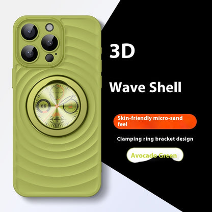 Magnetic Bracket Phone Case IPhone15 Wave Ripple Pattern 00c8fbbd 07b5 4209 9c95 20f6c6d6dee2