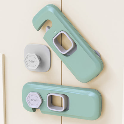 Home Refrigerator Lock Fridge Freezer Door Catch Lock Toddler Kids Child Cabinet Safety Lock For Baby Safety Child Lock 0100f
