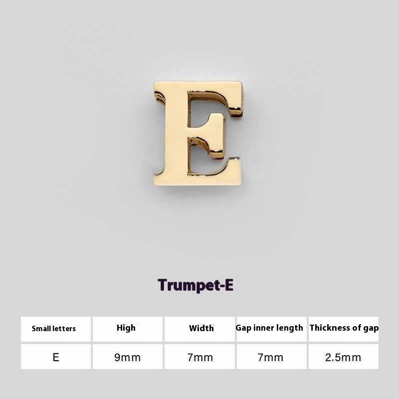 U Perforated 26 English Letters Hardware Accessories 010b526c 76bb 442f b87c 6cf1d0e01648 trans