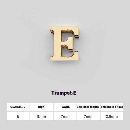 U Perforated 26 English Letters Hardware Accessories 010b526c 76bb 442f b87c 6cf1d0e01648 trans