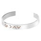 Women's Flat Head Character High Fashion Simple Stainless Steel Bracelet 010e14af 15ac 438b a950 aa2f2a392d5e