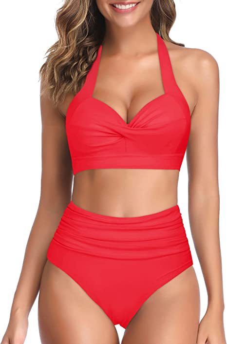 Split Bow Bikini Seaside Vacation Swimwear 01304871 68a9 4073 866f 79de6173d084