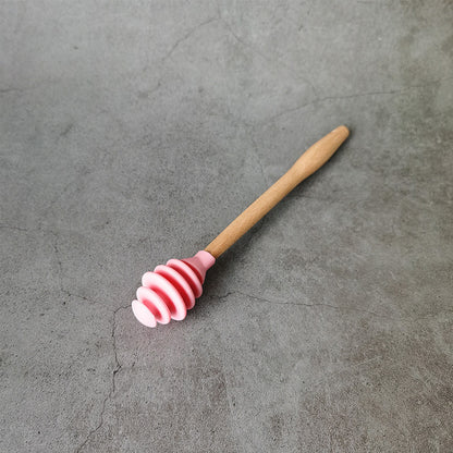 Spot Manufacturers Direct Food Grade Silica Gel Honey Stir Bar Silica Gel Bee Stir Bar Food And Beverage Stir Bar 0149f783 35