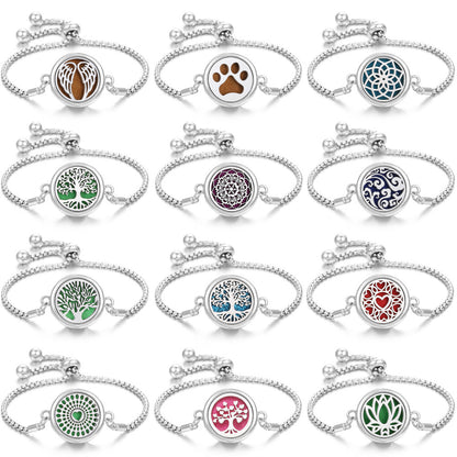 Lucky Tree Aromatherapy Oil Stainless Steel Alloy Bracelet 01541987 d73b 458e a22b 34beed060e6f