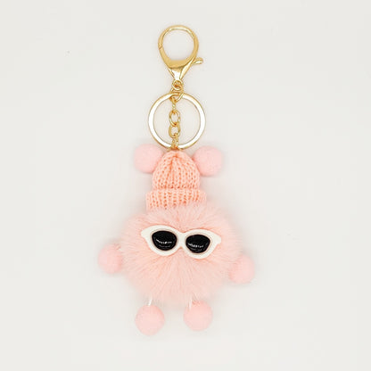 Rex Rabbit Fur Small Briquettes Elf Cute Plush Doll Pendant Keychain 0176ea89 f7eb 4d8f afa4 6dc8014cd978