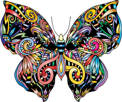 Colorful Butterfly Animal Wooden Puzzles 017ac9d6 d226 490e 8479 e8172d031413