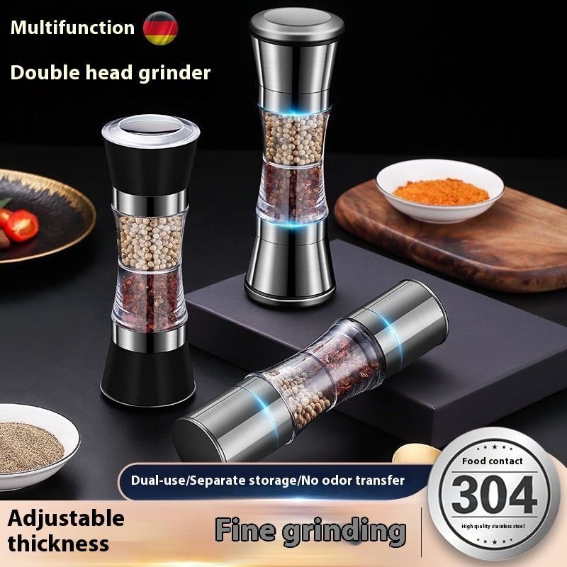 304 Double-headed Stainless Steel Pepper Grinder - HD Wireless Product #2