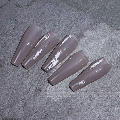 2.8cm Covered Nail Art Printing French Nail Seal Tool With Scraper - HD Wireless Product #3