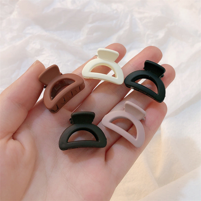 Women's Hair Clip With Frosted Back Of The Head Spoon 0189906d ba76 485d 82b1 2124fcaf243e
