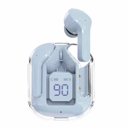 New Mini Transparent Wireless Bluetooth Headset Digital Display ENC Noise Reduction True Wireless Sports Music 019440d1 92df 