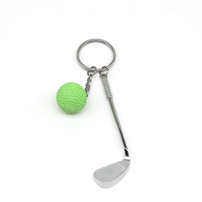 Golf Keychain Pendant Cross-border Gift Golf Creative European And American Metal Hardware Pendant Crafts 01a1cd73 6dc1 446b 