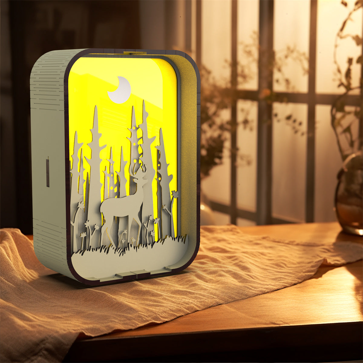 Woodcarving Light Creative Gift Minimalist Bedside Night Light Decoration Desktop Decoration Birthday Gift 01b368c1 7ac5 4d29