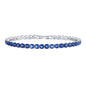 Fashion Color 4.0 Round Zircon Single Row Diamond Bracelet 01d6eedf 6ad1 4b46 9430 2aa90e24f1cc