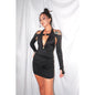 Spring And Autumn Hip-wrapped Underwear Short Dress 01dc9e45 f9a7 4d89 8e43 045c4bf4a2b4