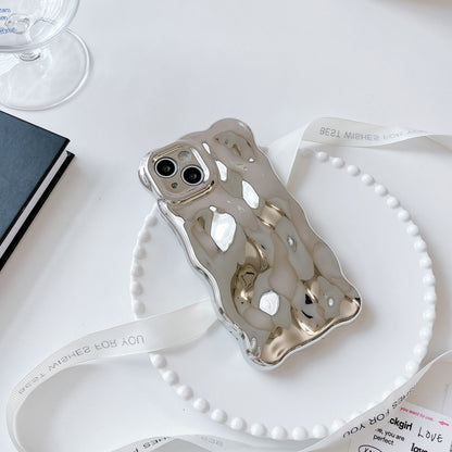 Pure Color Bubble Shell Electroplating Advanced Sense - 图片 8