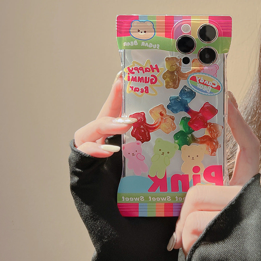 Transparent Gummy Bear Applicable Mobile Phone Shell For IPhone 01e27f9a 19c1 4616 bf72 2882fccc7707