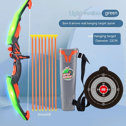 Children's Archery Bow And Arrow Set Arrow Target Quiver Boy Shooting Parent-child Sports Arrow Traditional Sucker 01f1df01 9