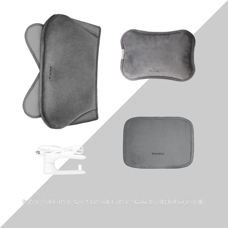 Rechargeable Hand Warmer Belly Cute Plush Explosion-proof Heating Pad Electric Hot Water Bag 022101f6 0e9d 428b be3d a3f46355