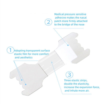Three Nose Bridge Strips Transparent Nasal Sticker 022574e0 f5a1 4868 8c1d e70b261cfa58