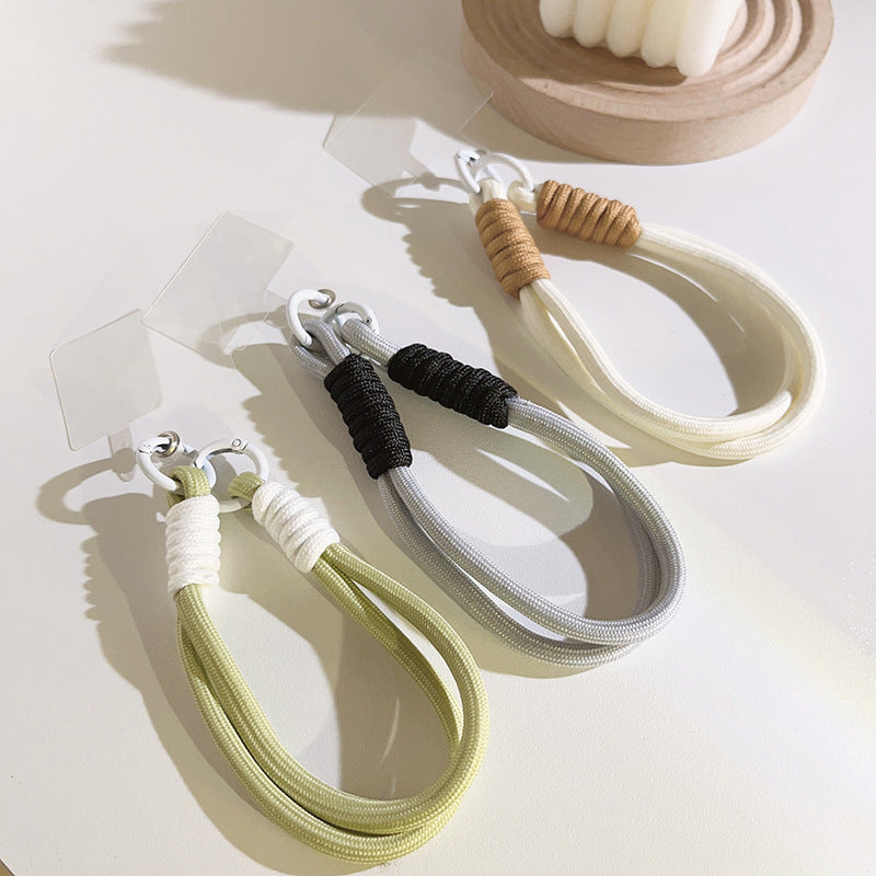 Short Braided Rope Wrist Keychain Pendant 024d7442 6b23 40d3 a1fe 42031d06f7e2