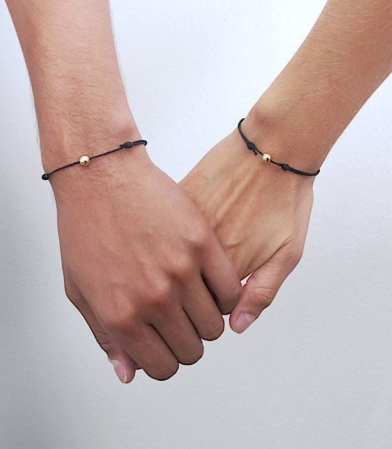 Waterproof Wax Wire Alloy Peach Heart Hand-woven Bracelet For Women 025d1906 761a 414b 9532 b8c9a391af9d