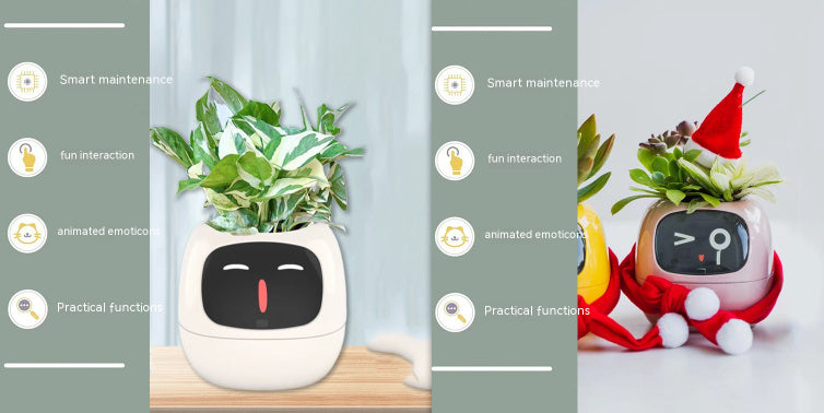 Smart Planter Endless Fun Over 49 Rich Expressions 7 Smart Sensors And AI Chips Make Raising Plants Easy And Fun 025e981e 02c
