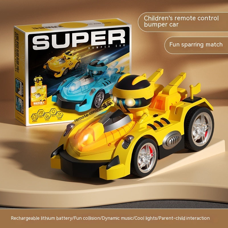 Light Cartoon Remote Control Bumper Car Double Battle Toy 027e0568 9de6 4244 abf0 a6c4a174b1f5 trans