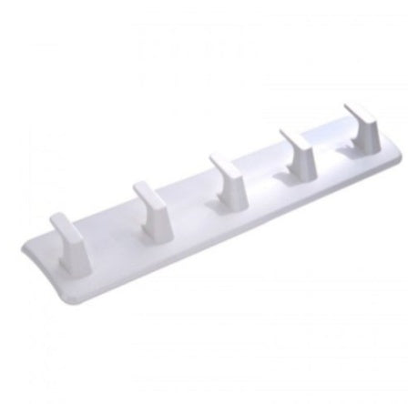 Goldman Seamless Hook Multi-functional Long Hook Nail-free Wall Strong Sticky Hook Adhesive 5 Hook Load-bearing 2kg 0282d27c 