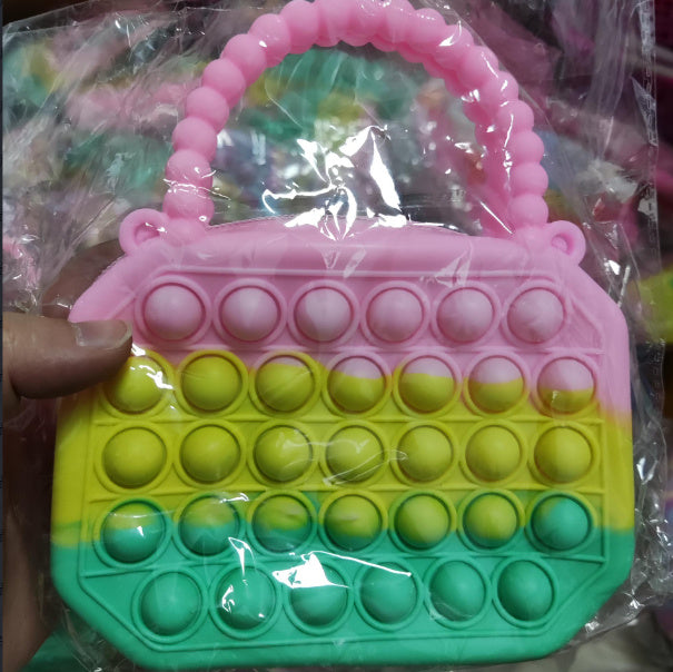 Coin Purse Children's Double-sided Bubble Pearl Tote Chain Bag 02bb409e 2fcf 4e36 98f6 8dd7d4b905f3