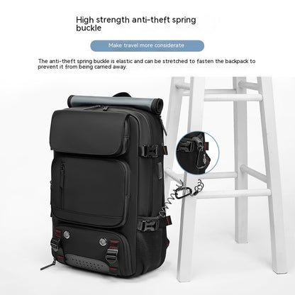 Backpack Leisure Travel Large Capacity Men's Backpack Waterproof Computer Bag 02c0156d d16d 4e25 bc94 1bb78edab875