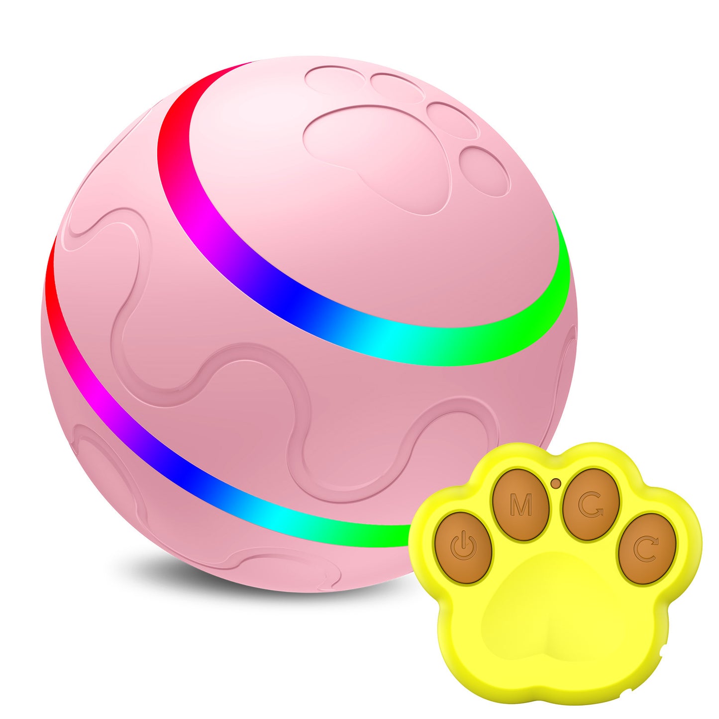 Pet New Cat Wicked Ball Toy Intelligent Ball USB Cat Toys Self Rotating Ball Automatic Rotation Ball 02e7fc61 e438 4bde ae82 