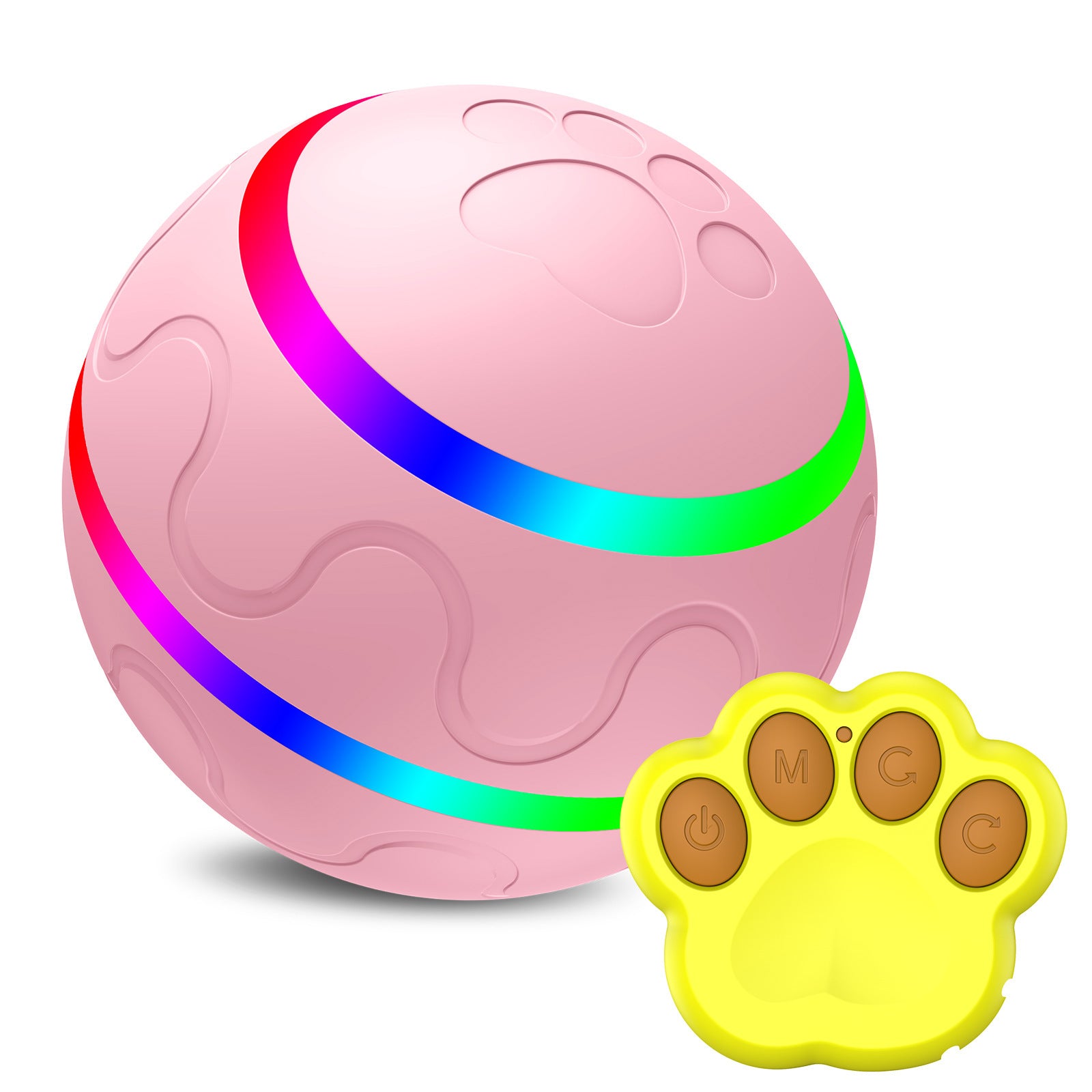 Pet New Cat Wicked Ball Toy Intelligent Ball USB Cat Toys Self Rotating Ball Automatic Rotation Ball 02e7fc61 e438 4bde ae82 