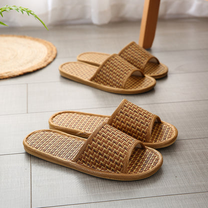 Rattan Mat Rattan Woven Rattan Straw Woven Slippers 02ff9c18 c100 4363 8518 6ea525c68088