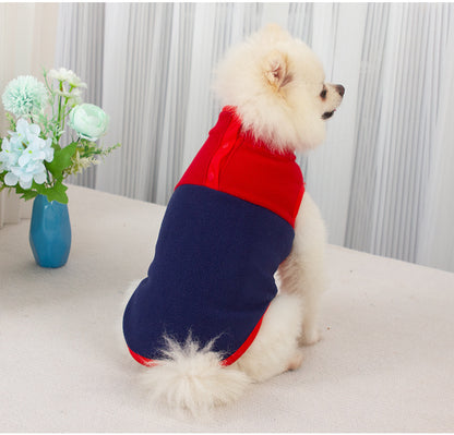 Stand Collar Placket Contrast Color Series European And American Fluffy Jacket 03082d3c 9f2f 45c5 9cd9 ad8b2a774b5e