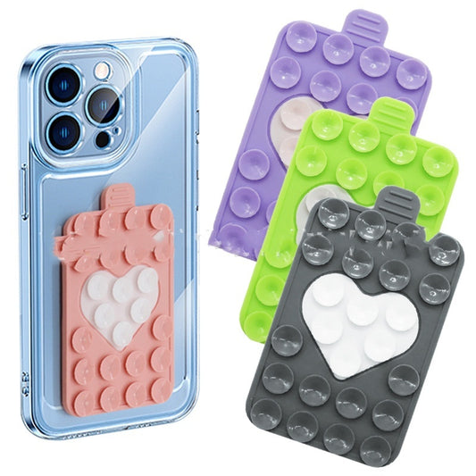 Double Sided Silicone Suction Cup Phone Case Holder - 图片 1