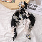 French Streamer Headband Silk Scarf Head Rope