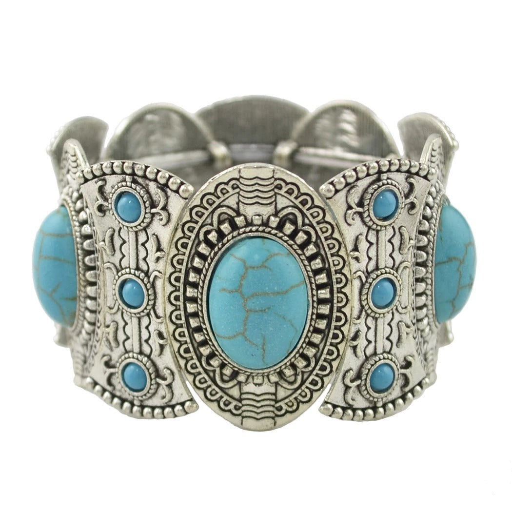 European And American Fashion Turquoise Bracelet 0313f68a 4517 43bb 8936 55f20a270d54 98e18744 8026 43da 85b6 8033a44c4147