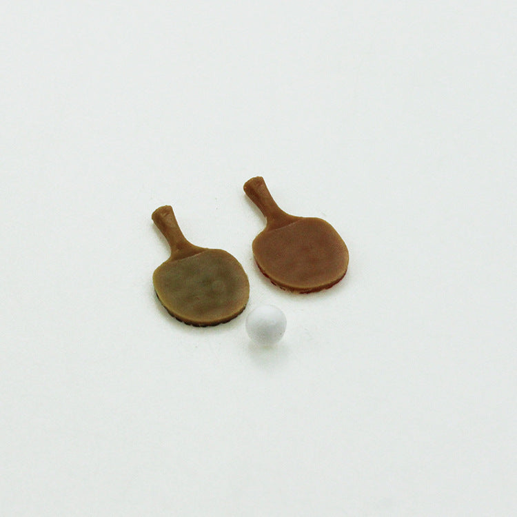 Dollhouse Accessories Mini Table Tennis Racket 0315f6bf 085f 4abd 9d6a c17899cdc466