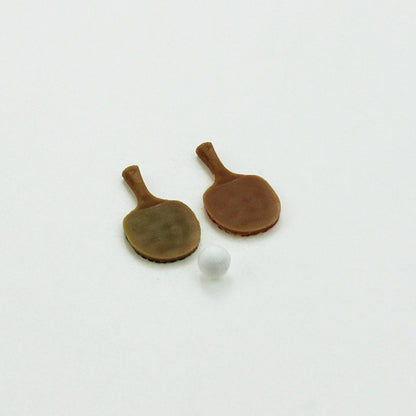 Dollhouse Accessories Mini Table Tennis Racket 0315f6bf 085f 4abd 9d6a c17899cdc466