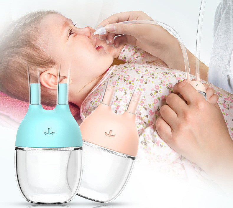 Convenient Baby Safe Nose Cleaner Vacuum Suction Nasal Mucus Runny Aspirator Inhale Baby Kids Healthy Care Stuff 03635794 cb9