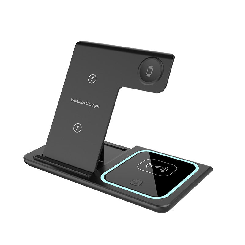 Three-in-one Wireless Foldable Twin Coil Charger - 图片 3