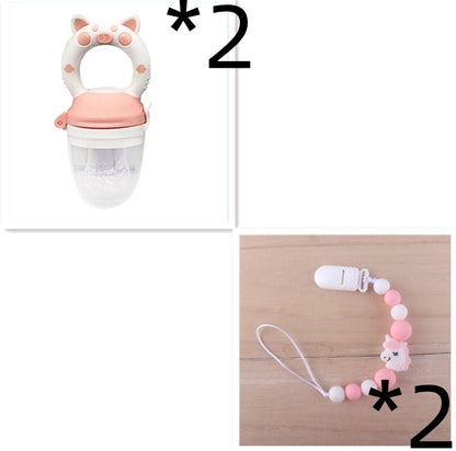 Baby Fruit and Vegetable Food Supplement Teether Baby Fruit Teether Bite Le Pacifier Silicone Nipple 037bd4a3 56cf 4de2 80a8 