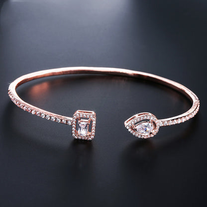 Simple And Exquisite Bracelet With Micro Inlaid AAA Zircon 03965f8f 01bf 499c a6ff 5a734326cf50