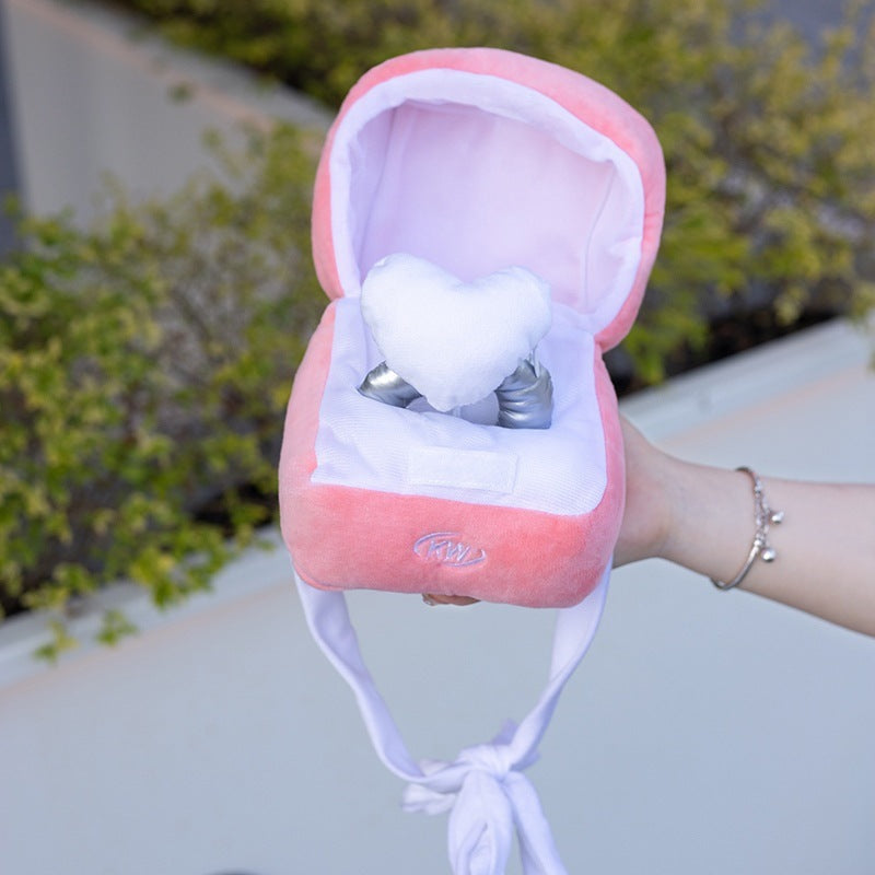 Couple Confession Ring Love Big Diamond Ring Doll Plush Ring Box 03c10413 e7a2 42ed b6b7 0c447a6f7a14