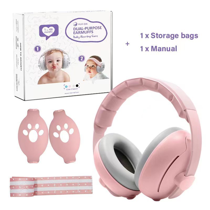 Baby Earmuffs Dual-purpose Head-mounted Noise Protection Sleep 03c758d1 a1f0 4e5f b3b1 ee9a5d22ccbc