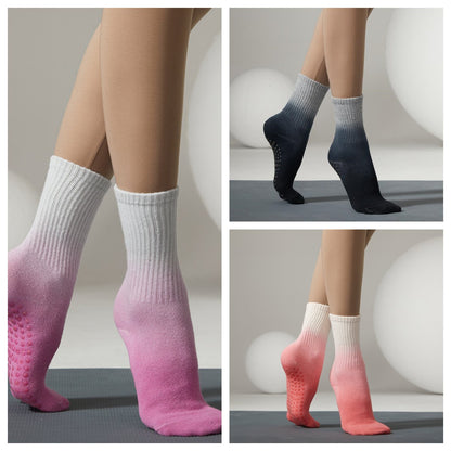 Women's Fashion Tie Dye Anti-Slip Mid Tube Socks 03ea7284 0333 4601 b6b7 6535a9d5ad12