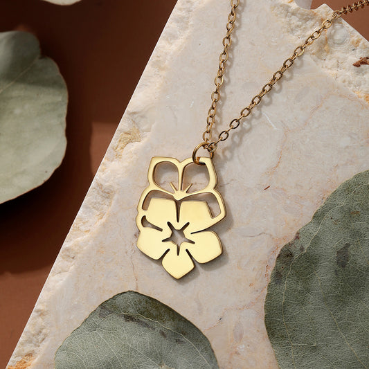 Fashion Creative Punk Flower Necklace 03f79293 86a2 4108 930d 6e703f0c5380