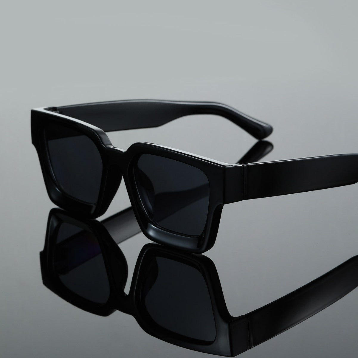 Classic Thick Square Frame Sunglasses Men's Driving UV Protection 03f7e799 bf9b 4164 825f 258c34aa531e