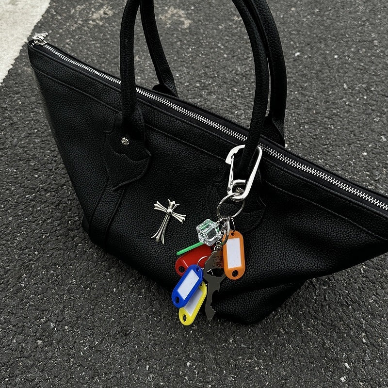 Fashion Personality Multi-element Pendant Keychain 04218365 eae8 4c6c aadf 945ce70aab89